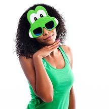 Officially Licensed Nintendo Yoshi Face Sun Staches