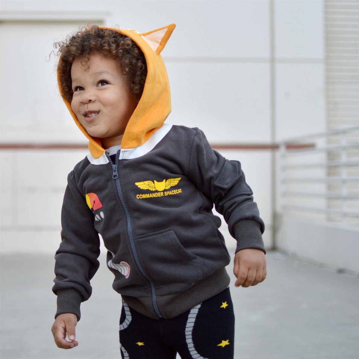 Commander Space Cat Kids 3D Hoodie - Limited Edition!: 18M