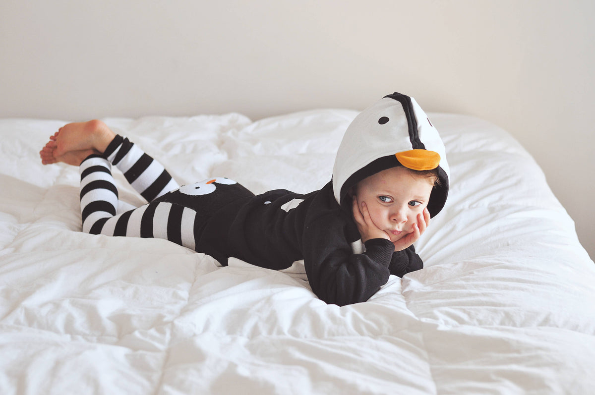 Penguin 3D Hoodie - Kids & Toddler Arctic: 3T