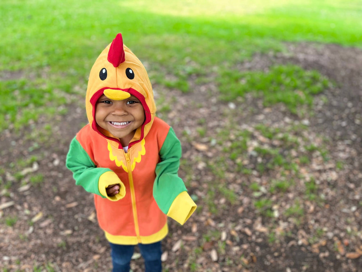 Rocket the Rooster 3D Hoodie - Western: 3T