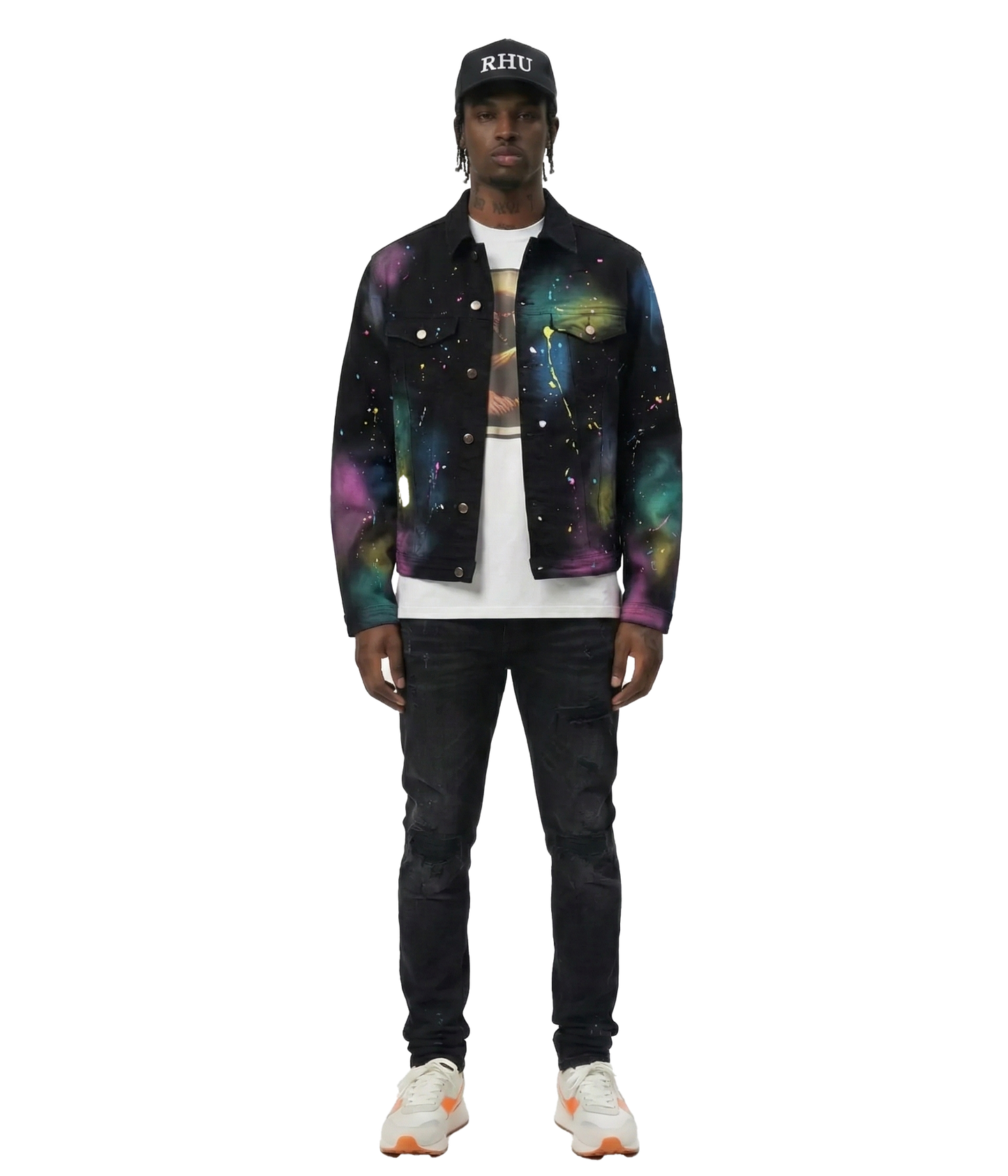 Galaxy Washed Denim Jacket