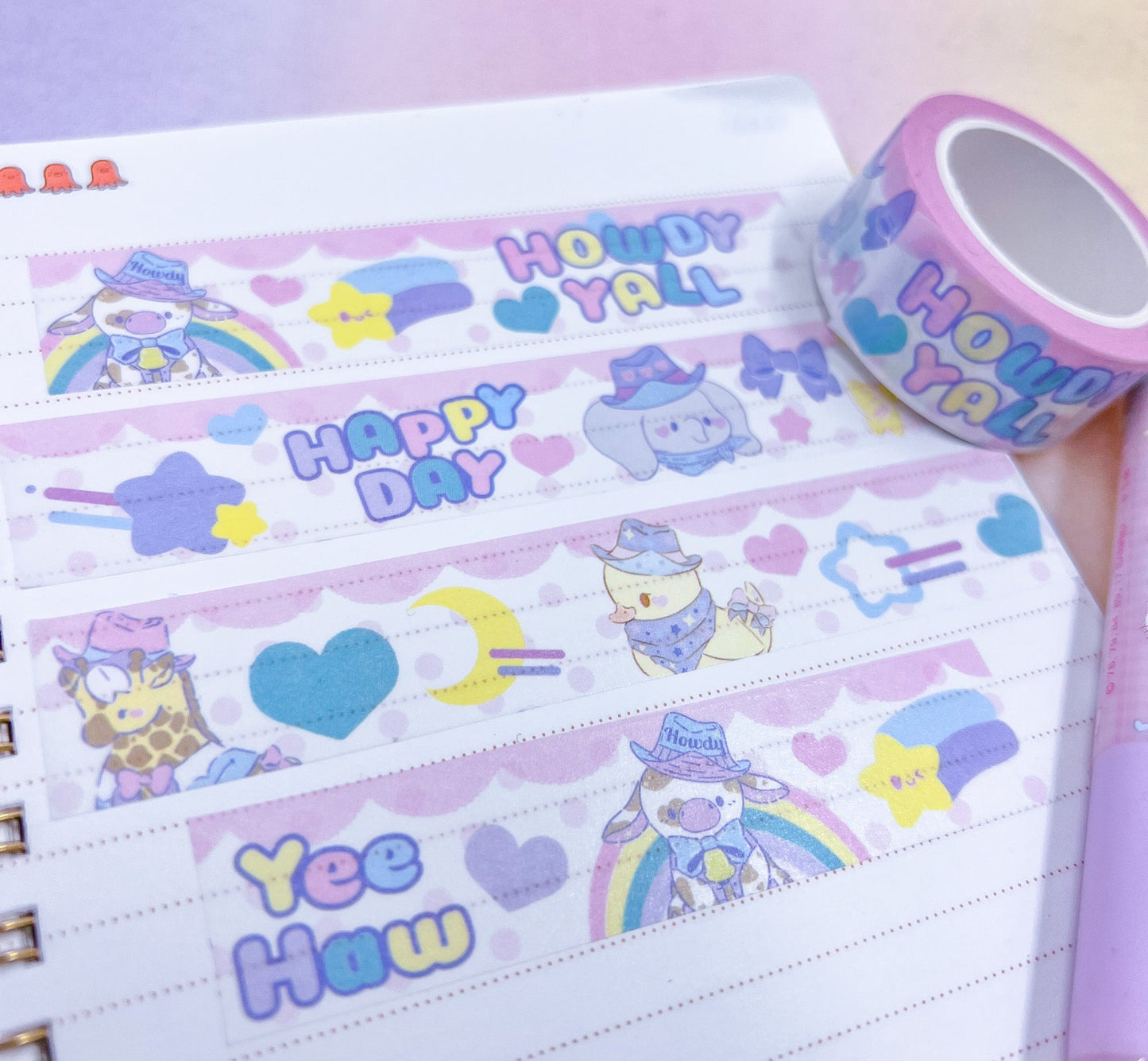 Howdy Yall!~Washi Tape