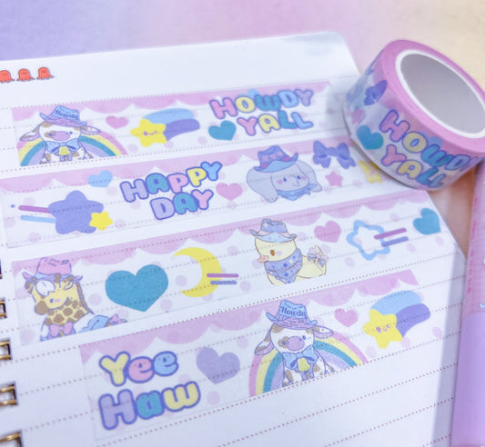 Howdy Yall!~Washi Tape