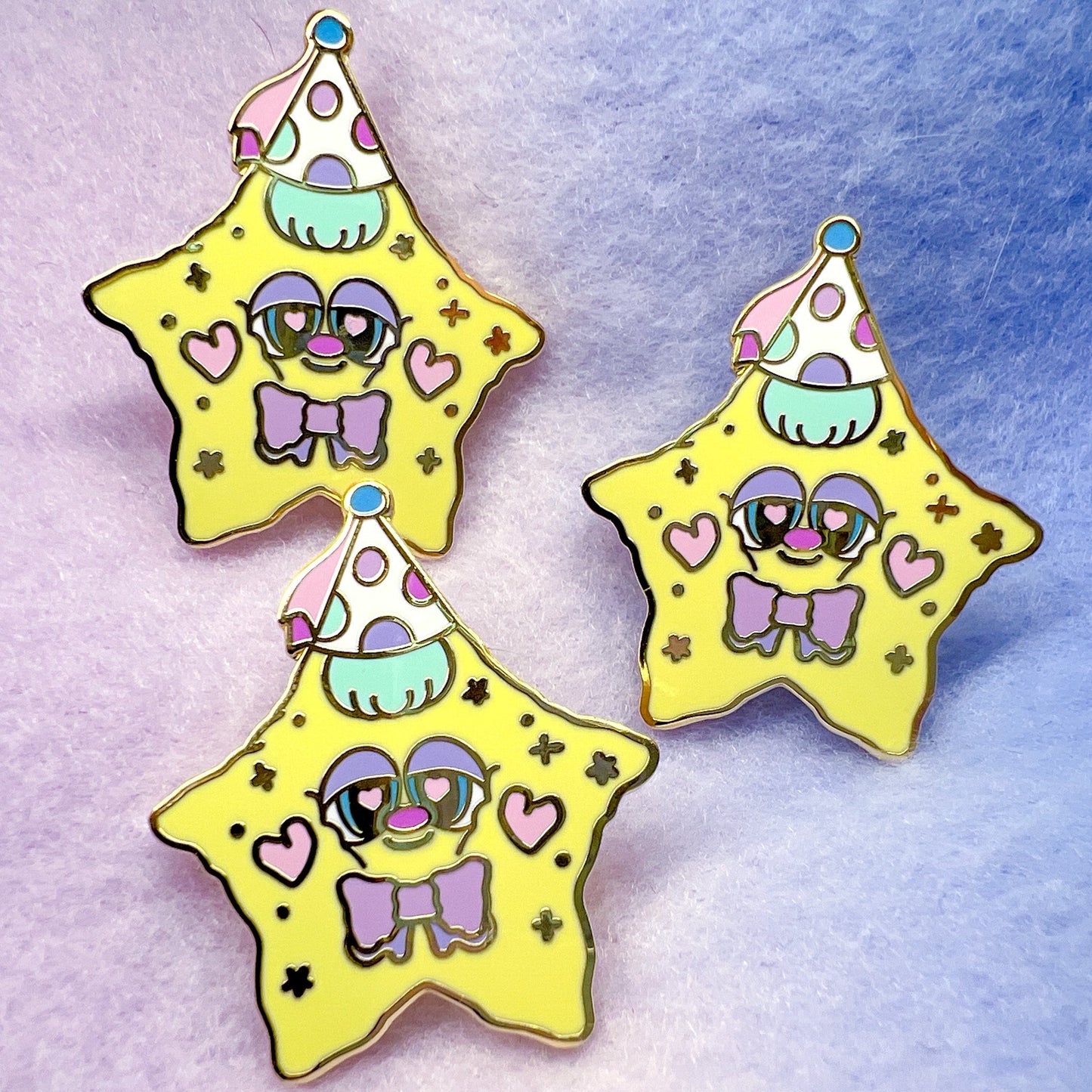 King of Stars Hard Enamel Pin