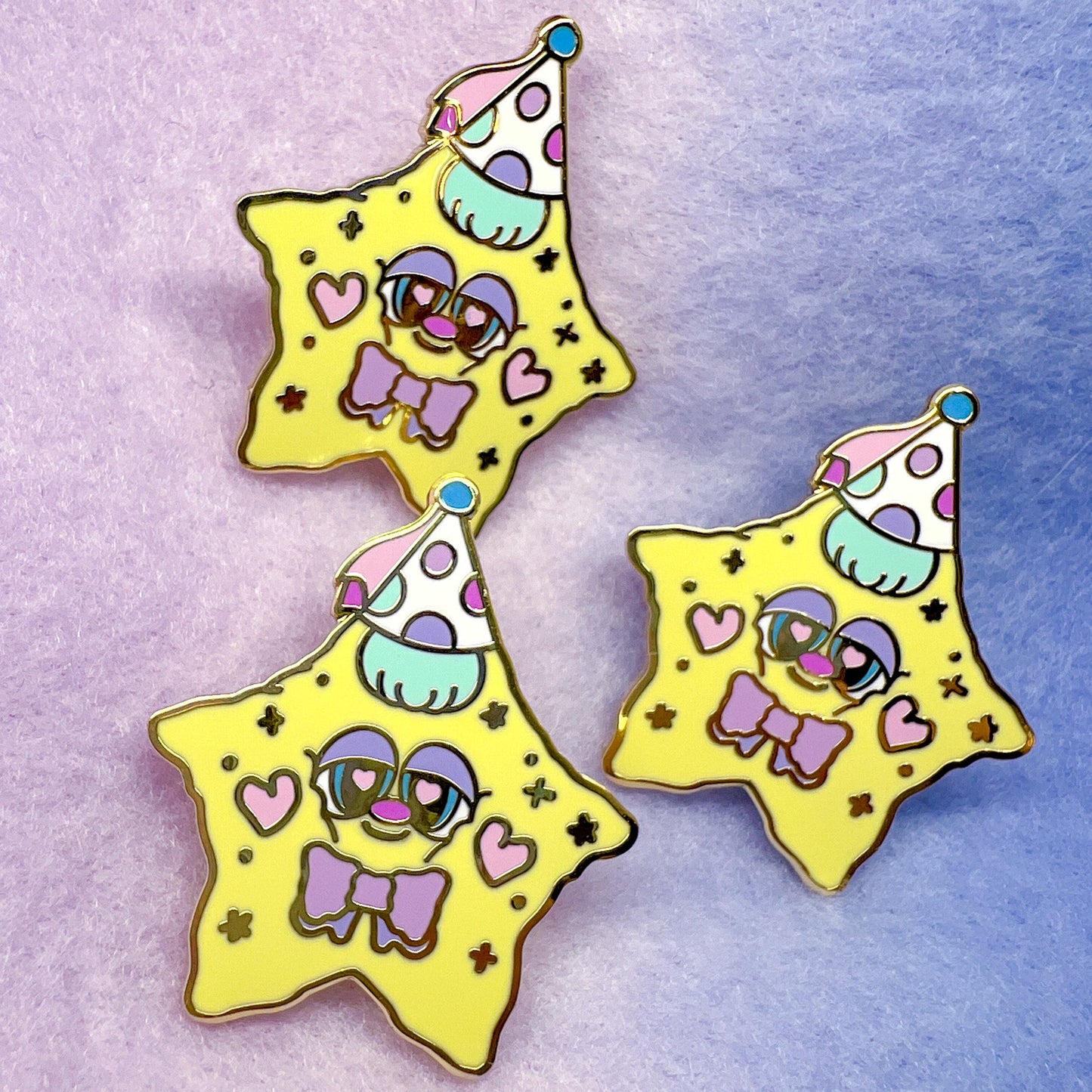 King of Stars Hard Enamel Pin