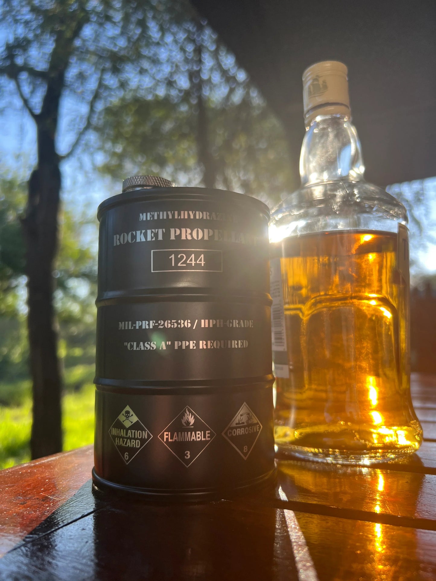 The Rocket Propellant Flask