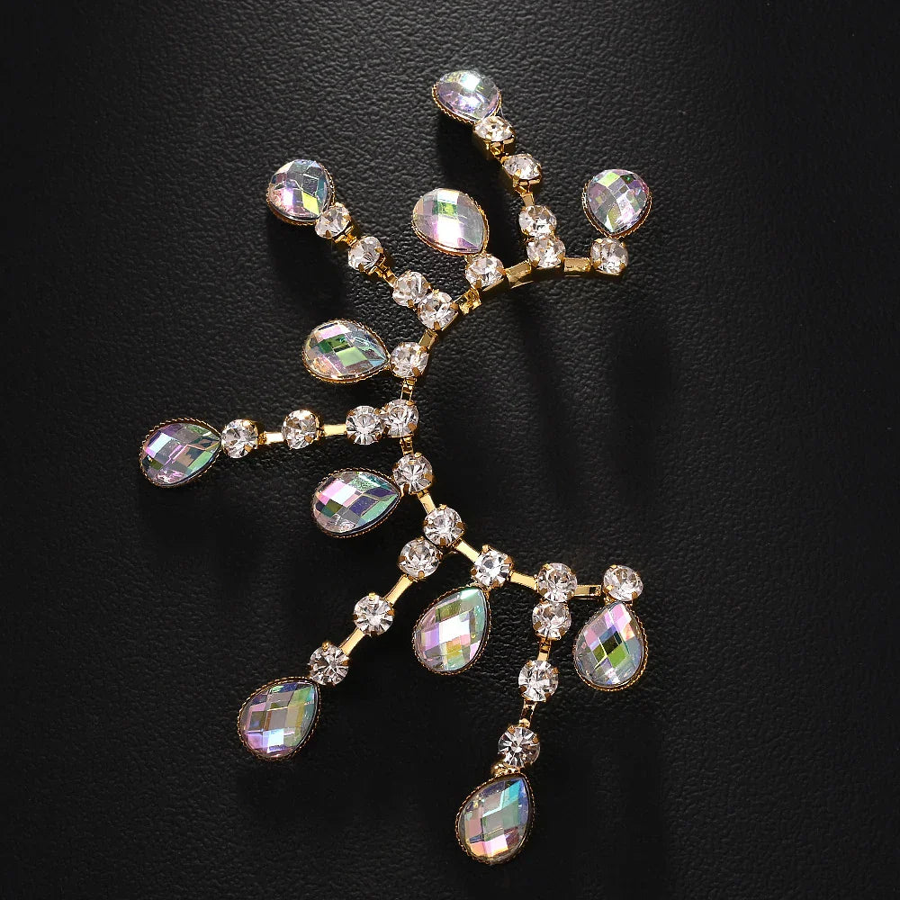 Rhinestone Half Mask Masquerade Accessories
