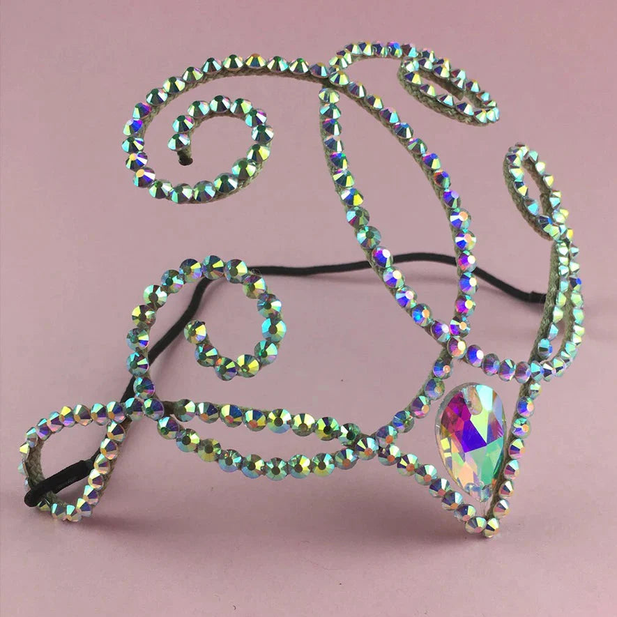 Rhinestone Drop Headpiece