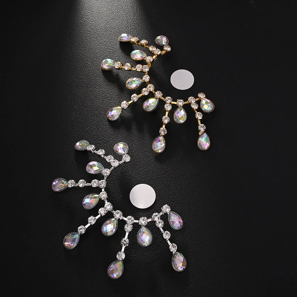 Rhinestone Half Mask Masquerade Accessories