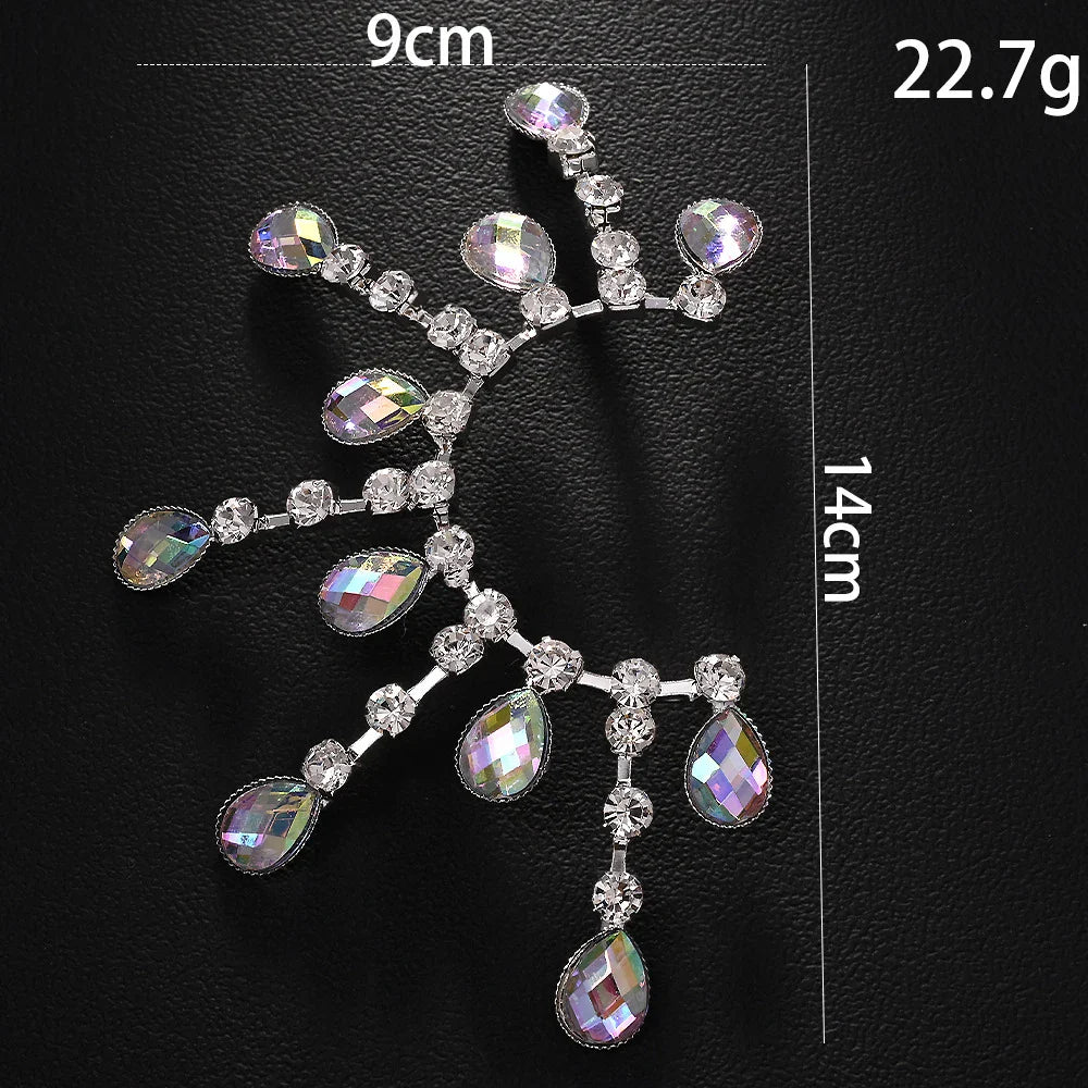 Rhinestone Half Mask Masquerade Accessories