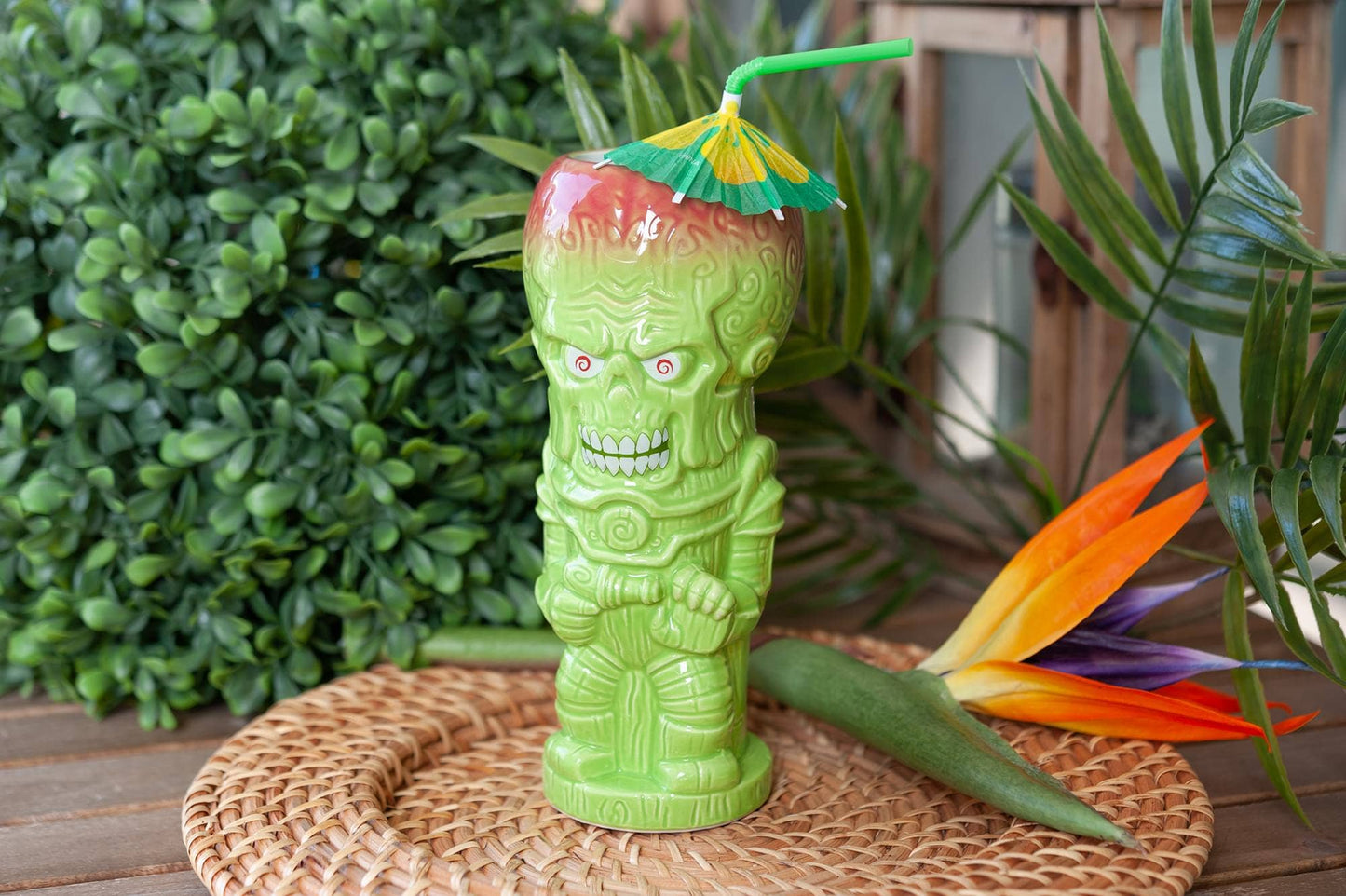 Geeki Tikis Mars Attacks! Martian Trooper Ceramic Mug 18Oz