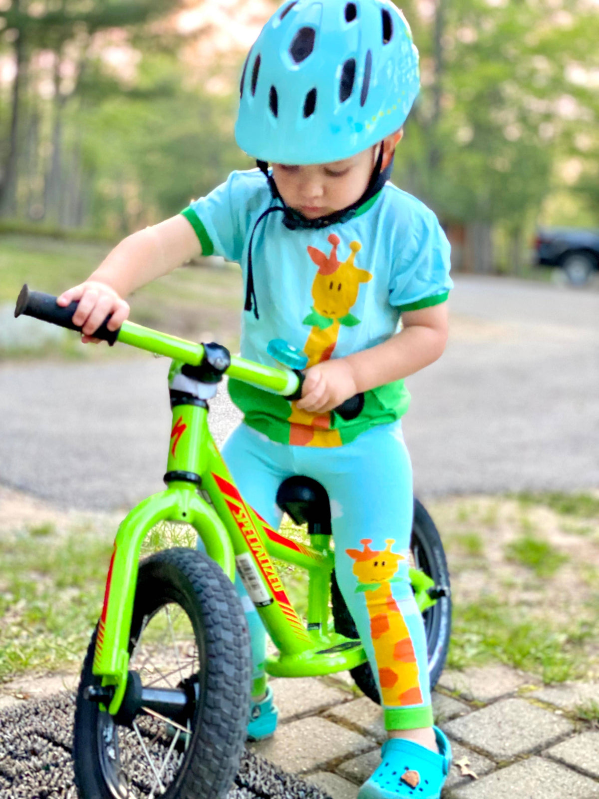 Giraffe Toddler and Kids Shirt: 3T