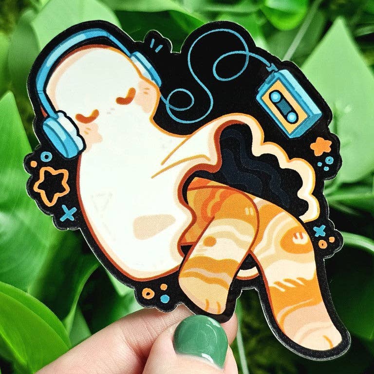 Solar System Ghost Stickers: Mars
