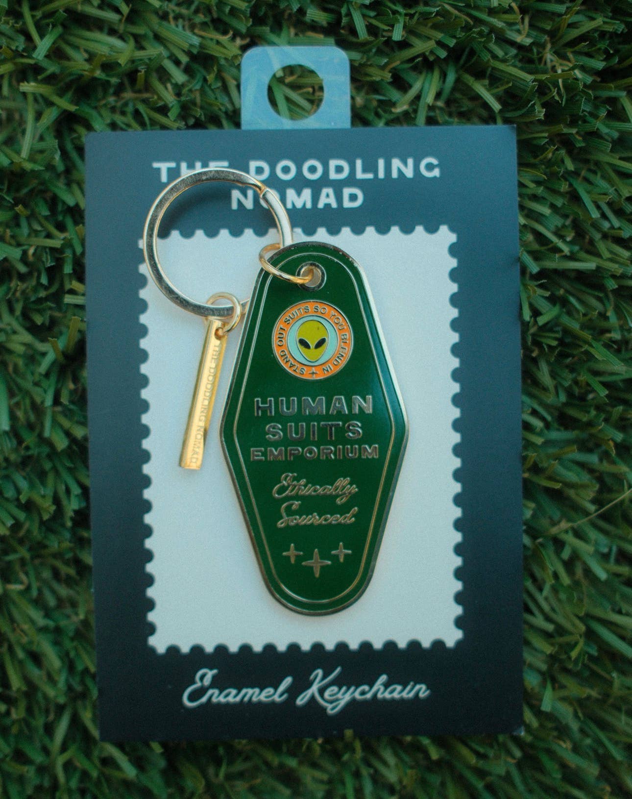 Human Suit Emporium Hard Enamel Keychain 