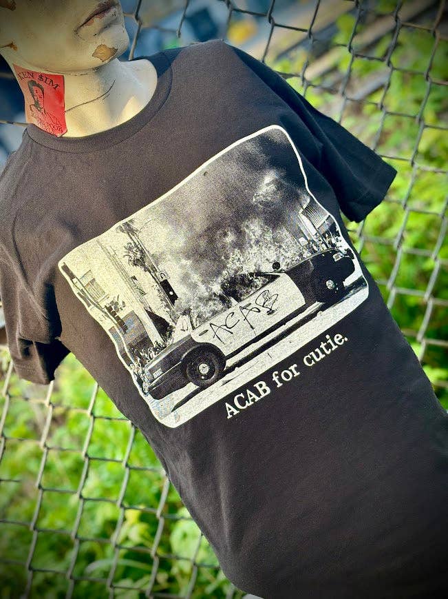 ACAB for Cutie t-shirt.: Medium