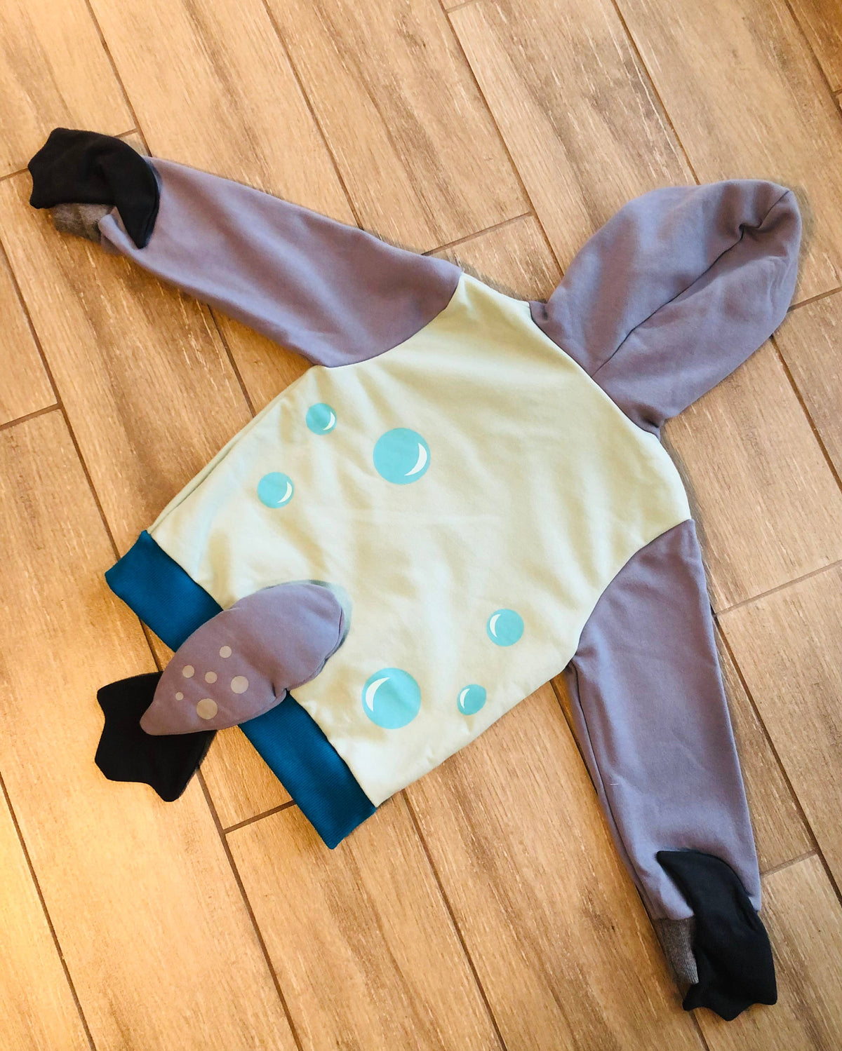 Manatee Toddler & Kids 3D Hoodie: 3T