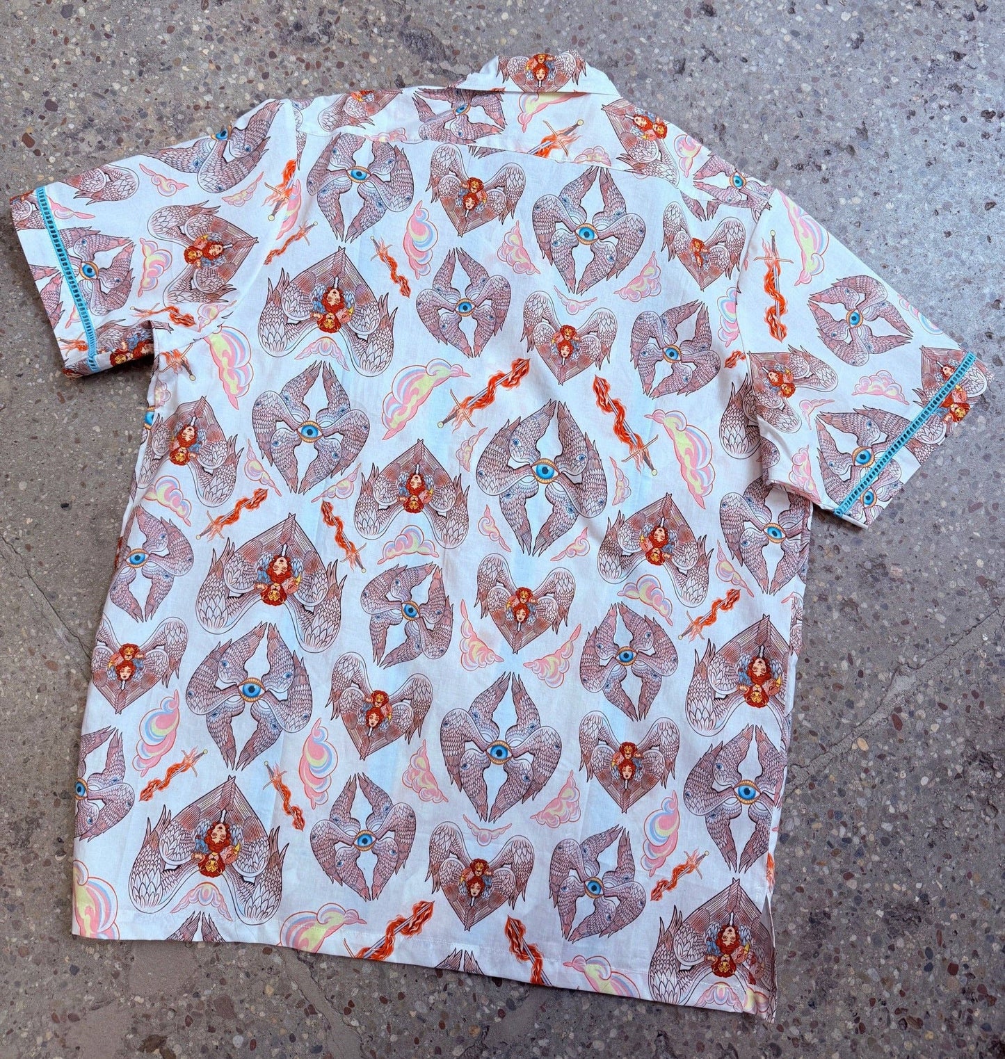 Men's Heavenly Bodies Cocktail Shirt: XL