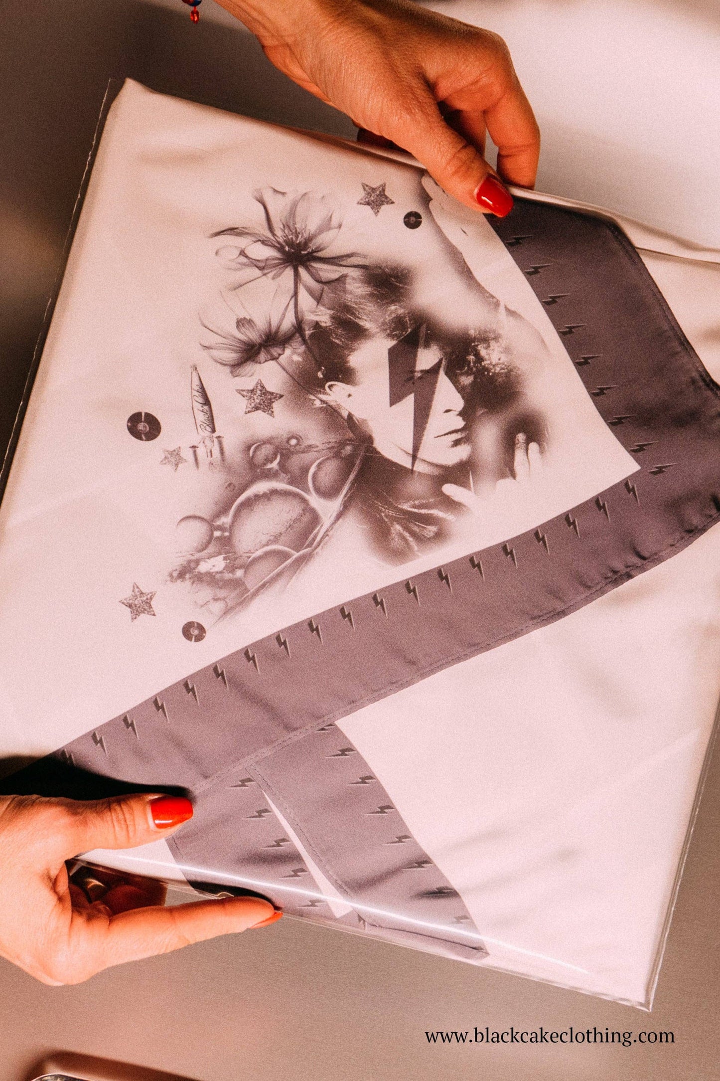 Limited Edition David Bowie Space Oddity Scarf