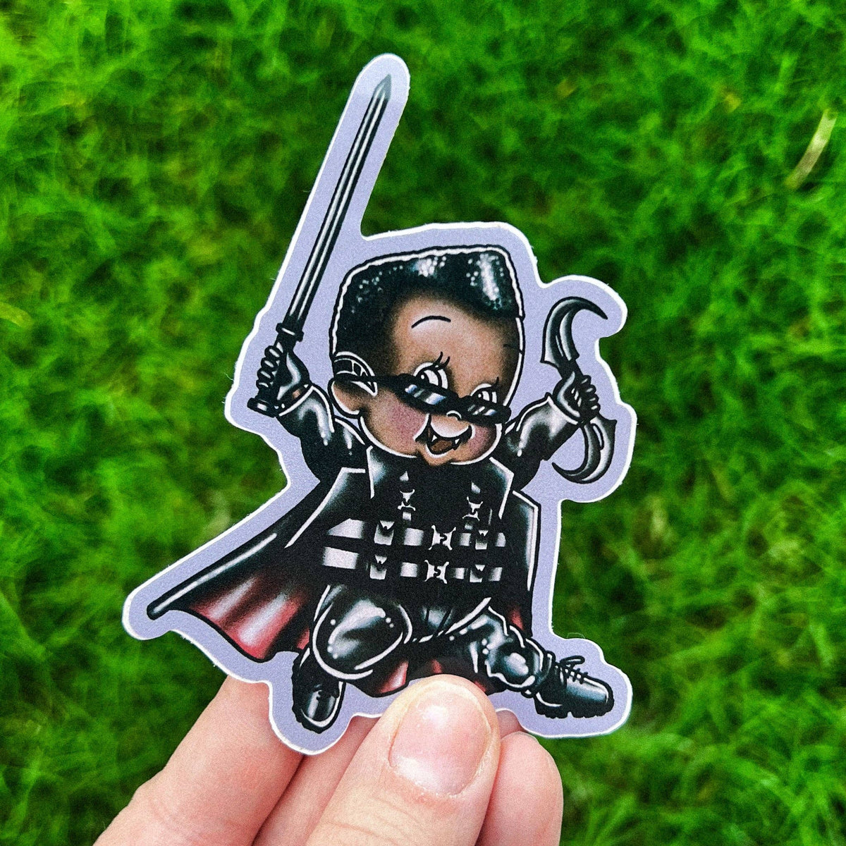 Horror Cuties Vinyl Sticker: Mommy Xenomorph
