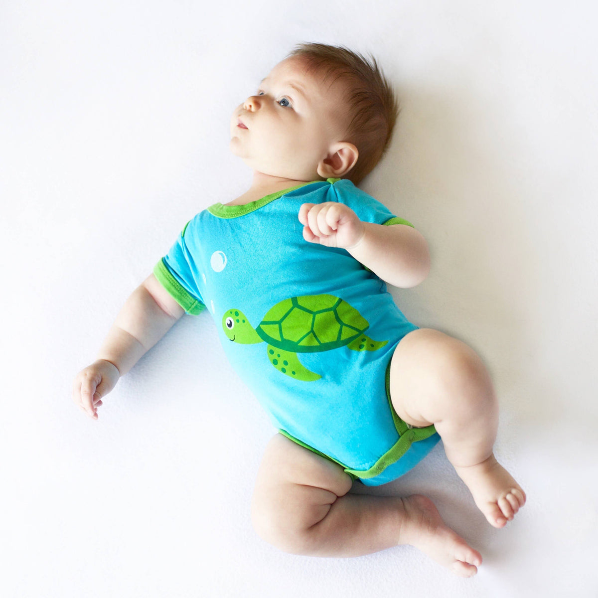 Sea Turtle Baby Bodysuit: 6 Months