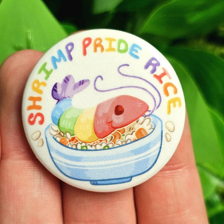 Shrimp Pride Rice Buttons: Large