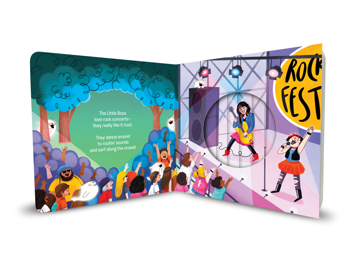Little Boos Feel the Groove: An EEK-a-BOO Book