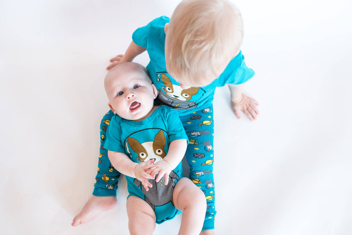 Astro Dog Baby Bodysuit: 6M