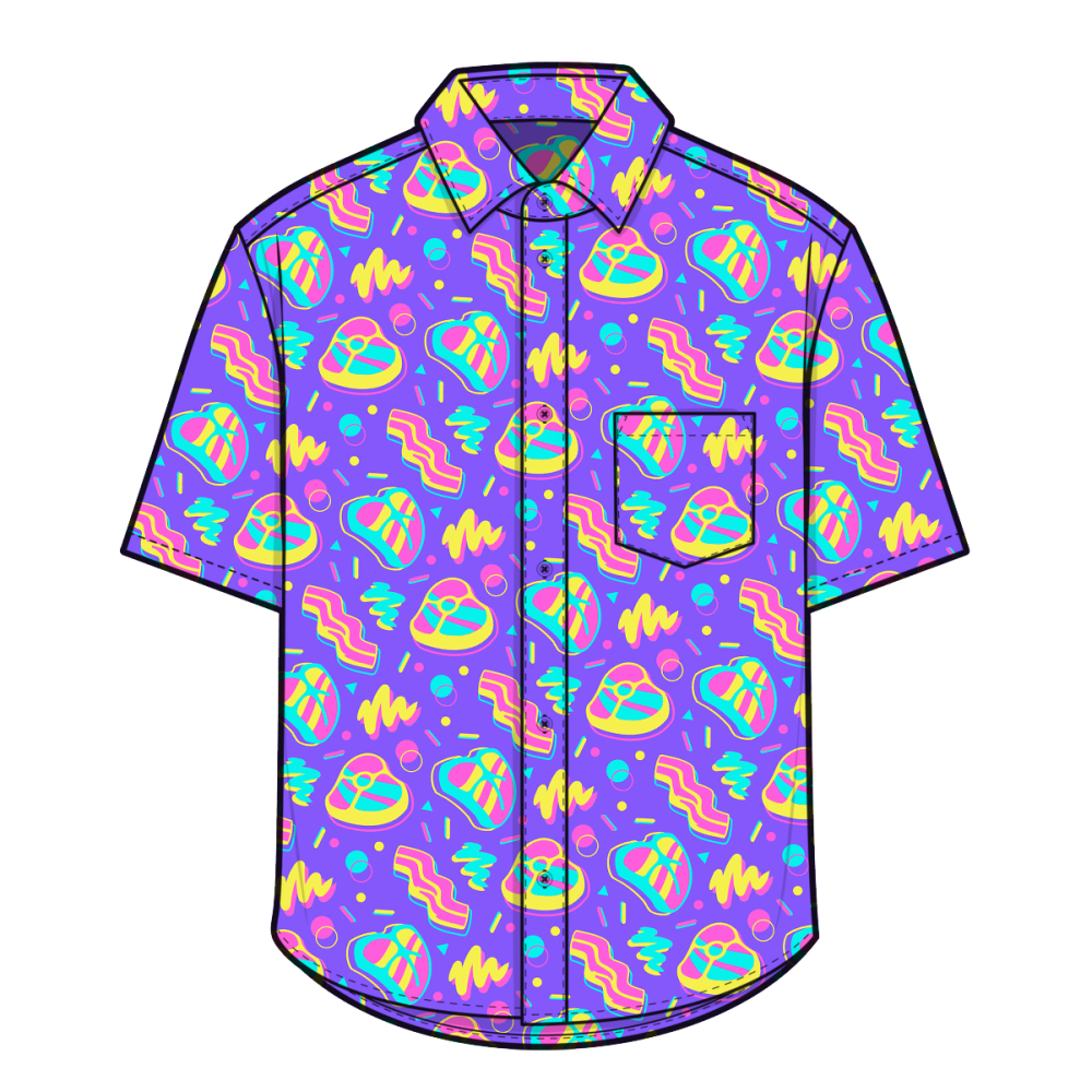 Meat Arcade Button-up Shirt