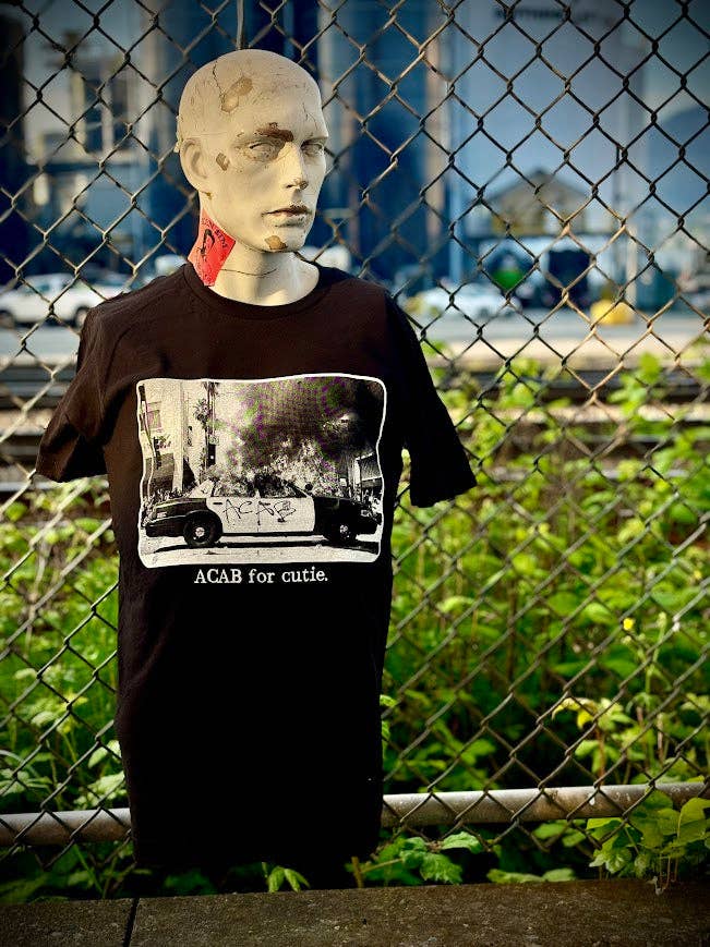 ACAB for Cutie t-shirt.: Medium