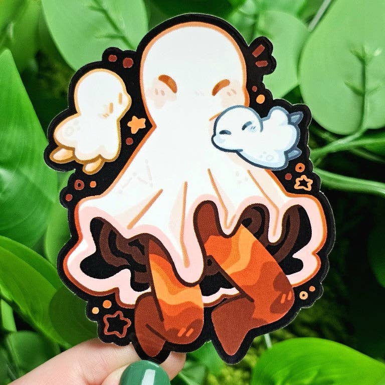 Solar System Ghost Stickers: Earth