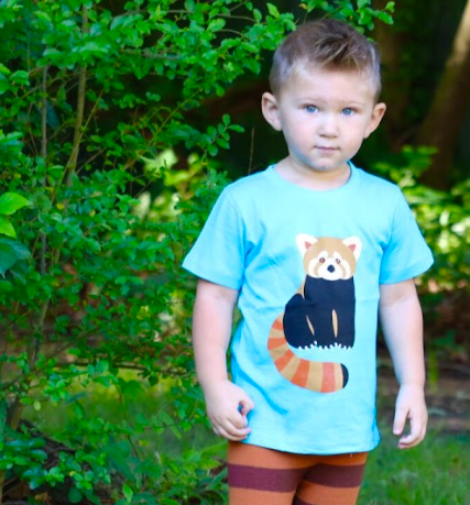 Red Panda Toddler and Kids Shirt: 3T