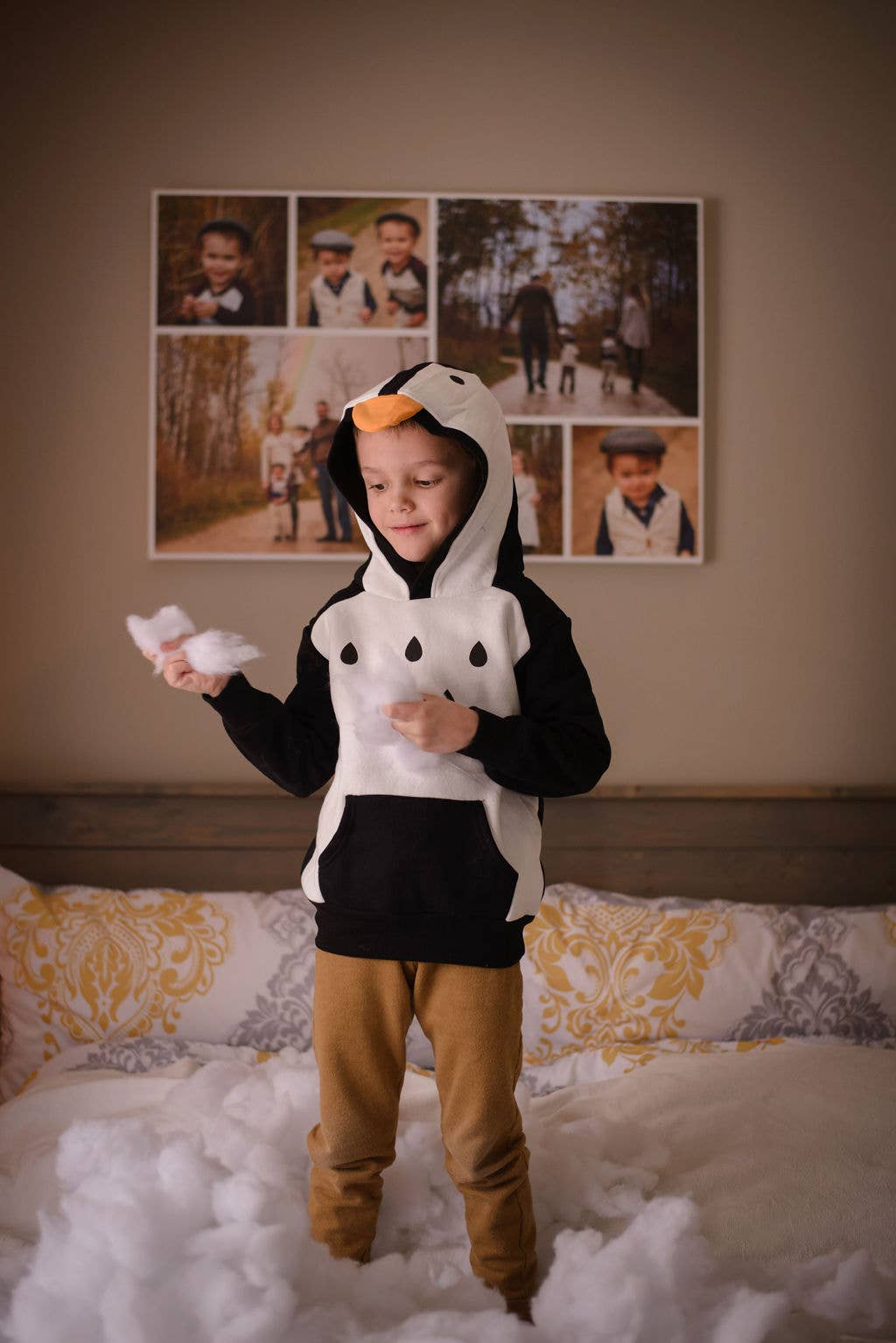 Penguin 3D Hoodie - Kids & Toddler Arctic: 3T