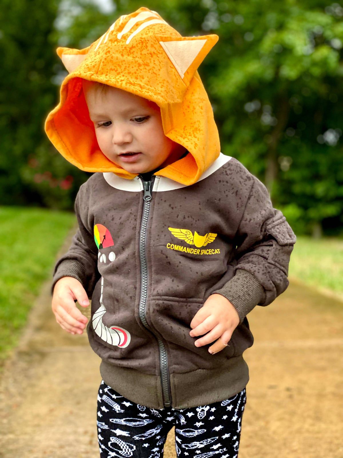 Commander Space Cat Kids 3D Hoodie - Limited Edition!: 18M