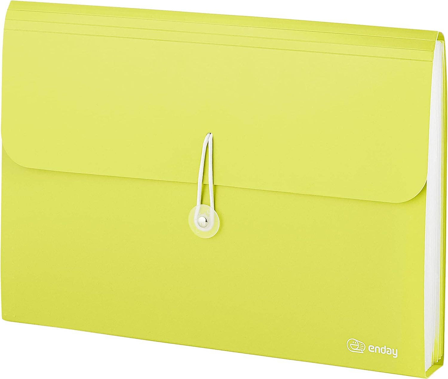Accordion File Organizer, 7 Pocket Poly Expanding File: Purple