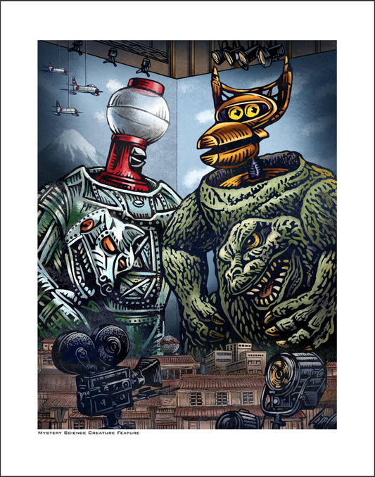 MST3K Creature Feature- 11" x 14" print