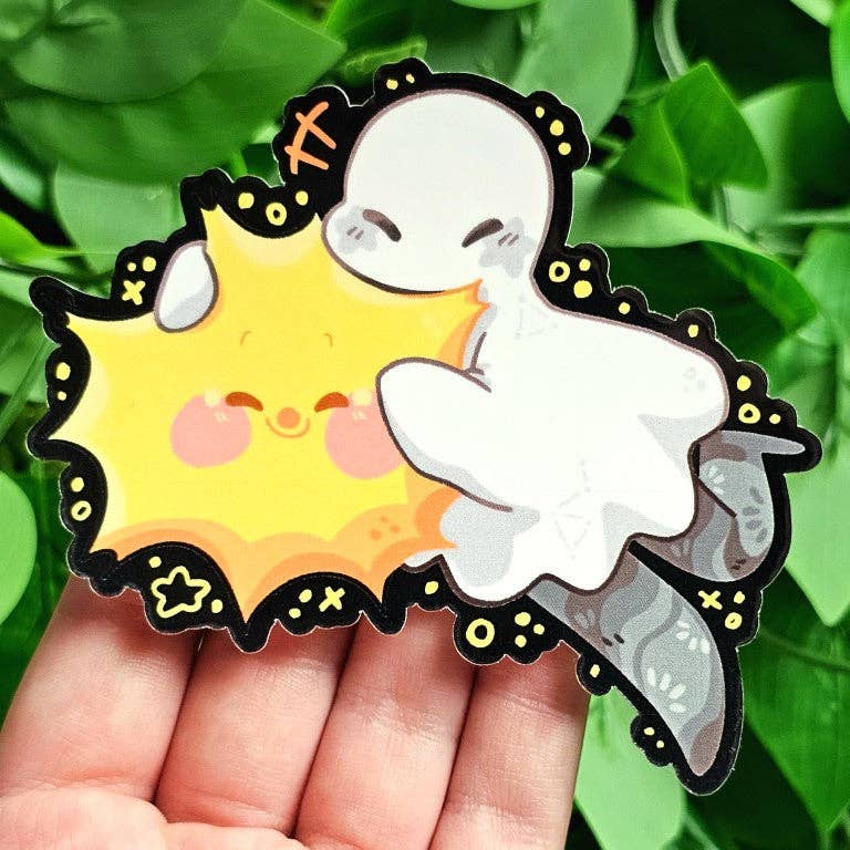 Solar System Ghost Stickers: Earth