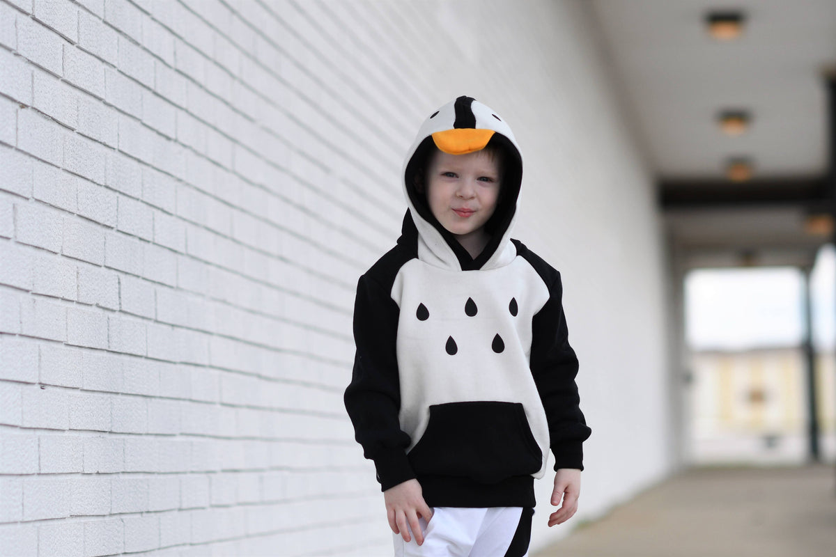 Penguin 3D Hoodie - Kids & Toddler Arctic: 3T
