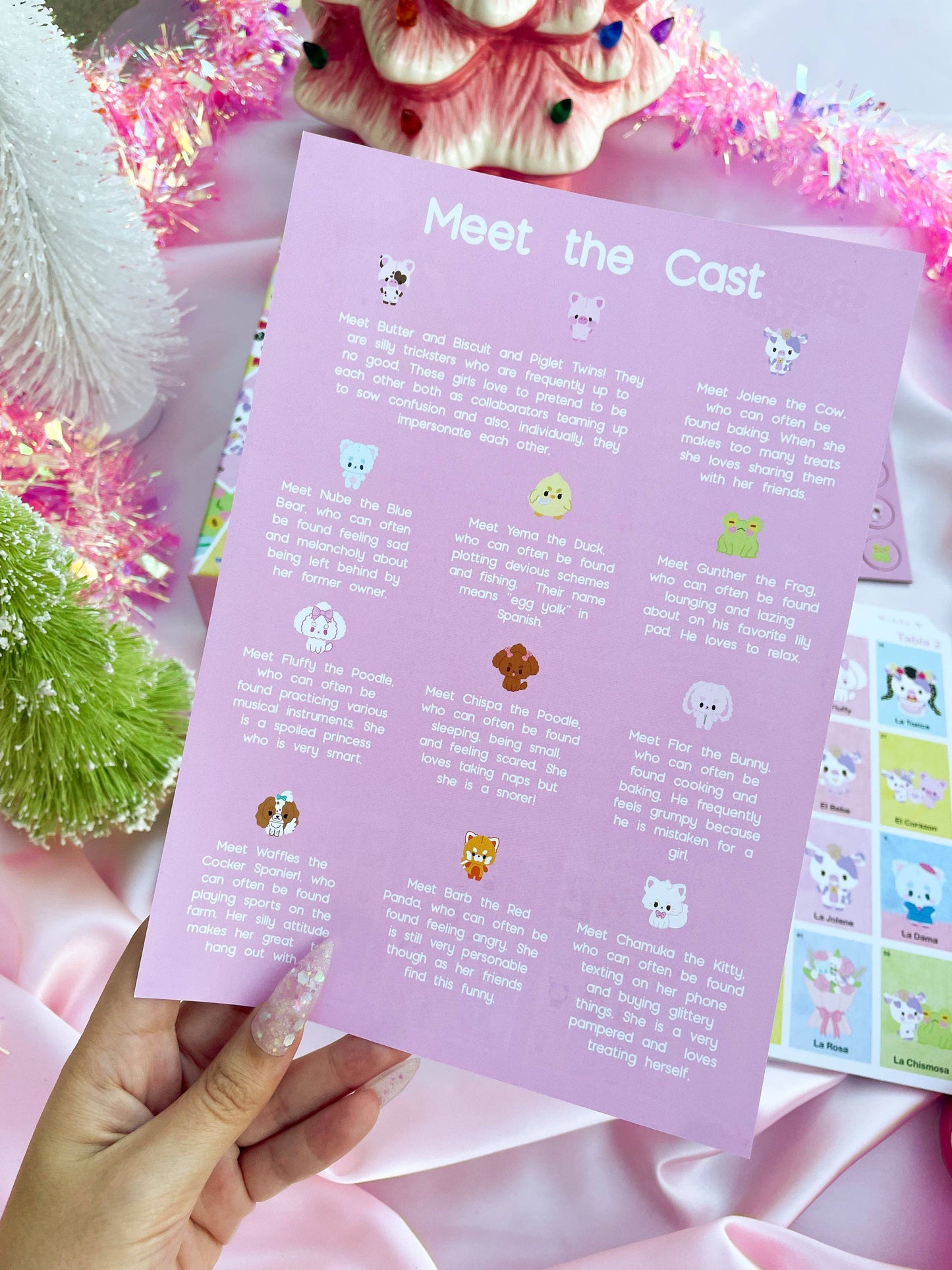 Kawaii Loteria Board Game