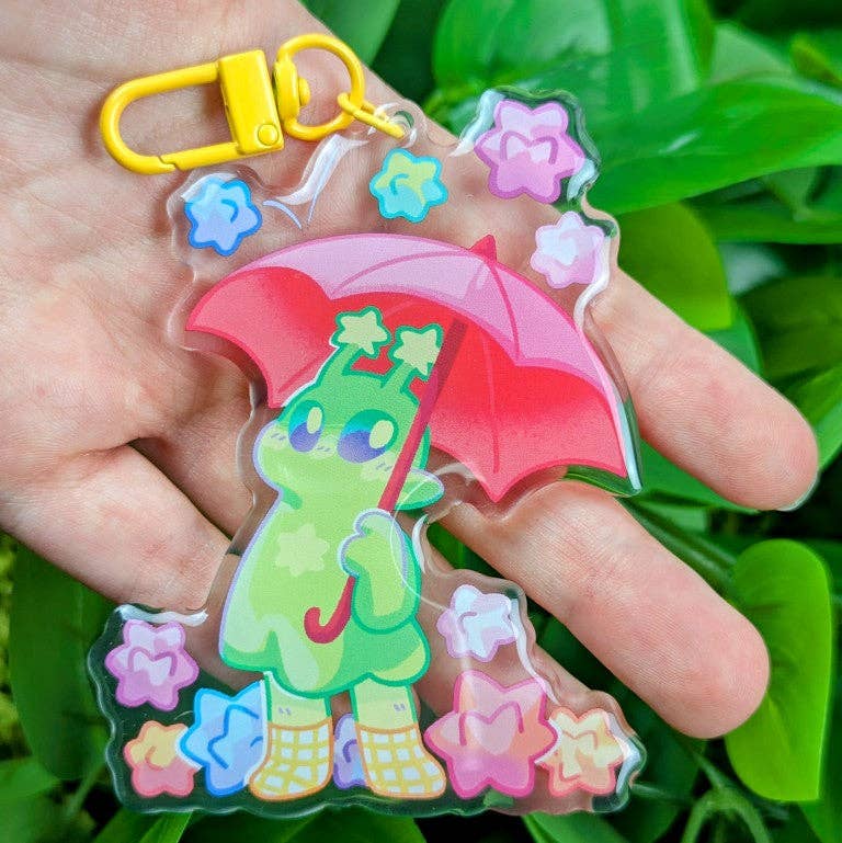 Cute Alien Keychains!: ALL THREE!