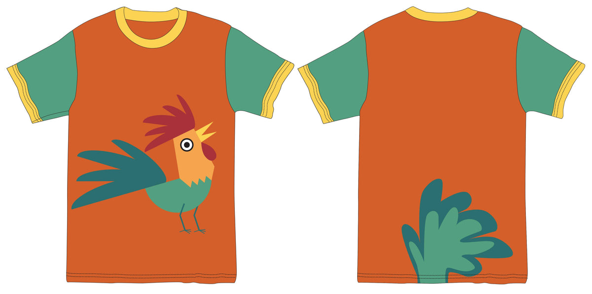 Rocket the Rooster Shirt - Western Toddler and Kids: 3T