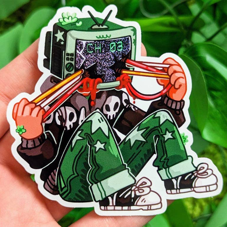 TV Head Vol. 2 Stickers: ALL THREE!