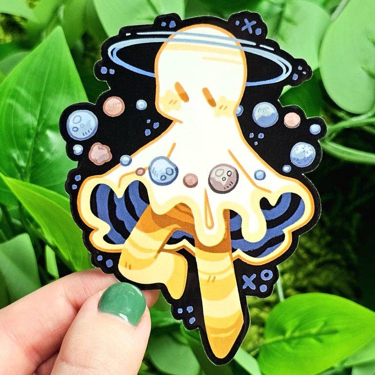 Solar System Ghost Stickers: Earth