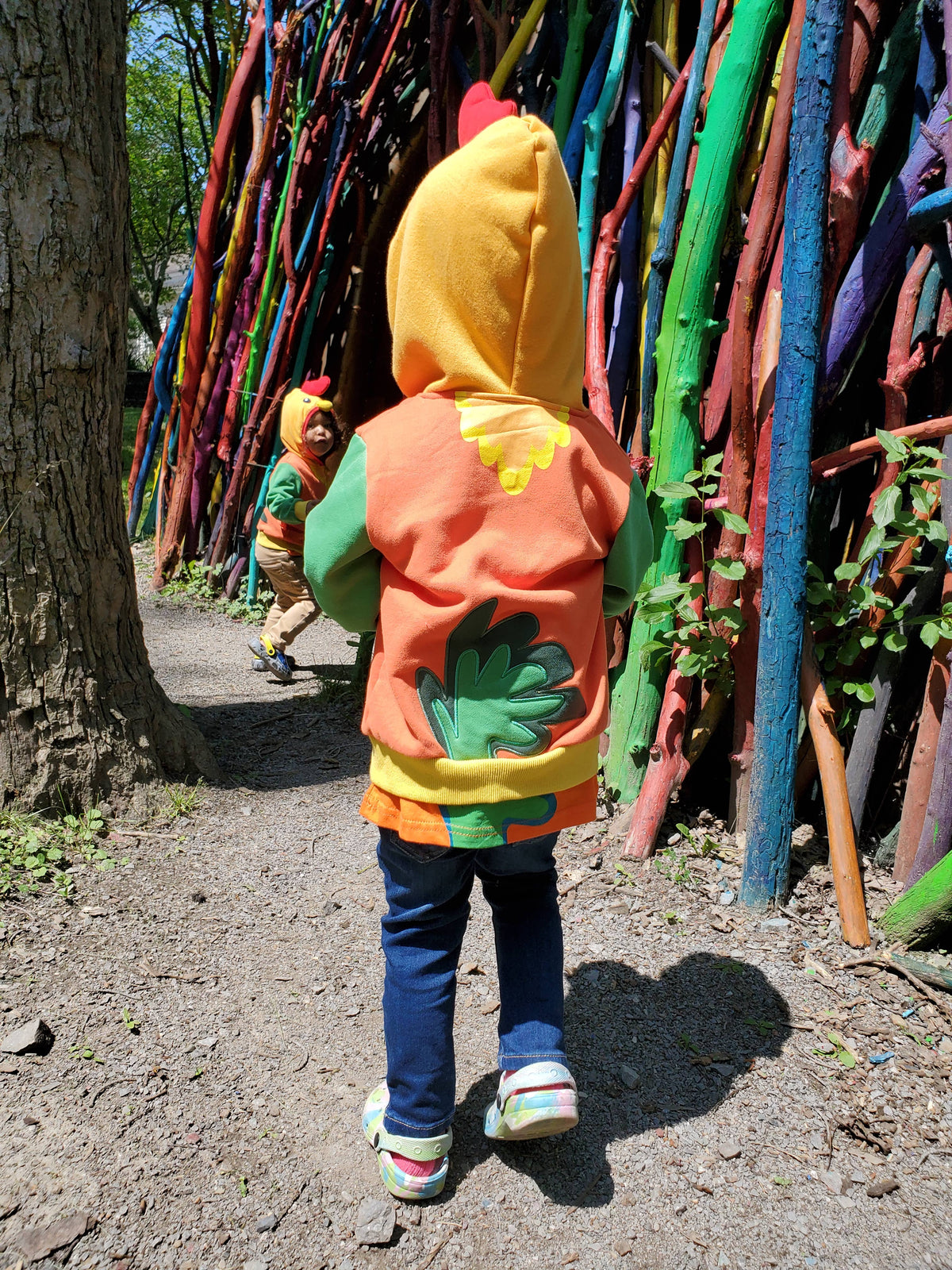 Rocket the Rooster 3D Hoodie - Western: 3T