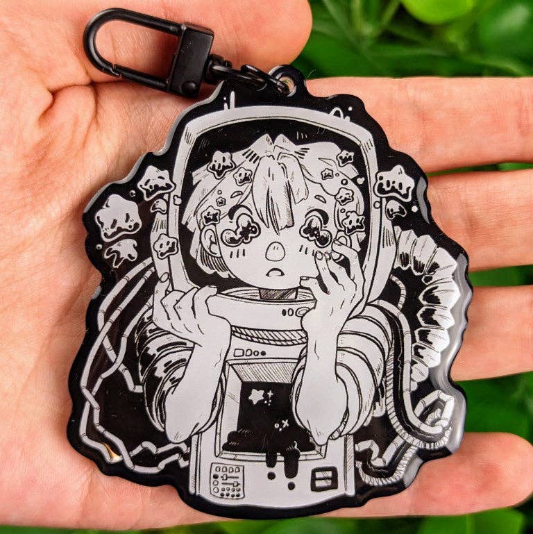 Space Girl V2 Keychains: ALL THREE!!