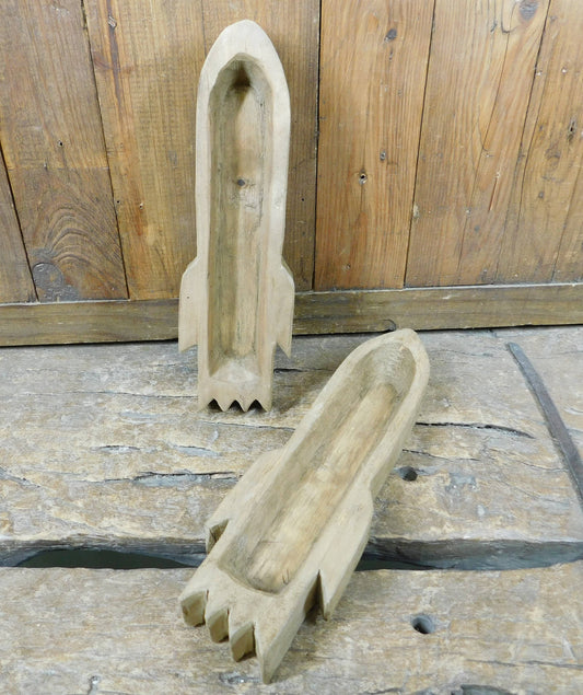 Rocket Dough Bowl-#9-ER-Home Decor-4x12in-Unfinished-$8-Sale