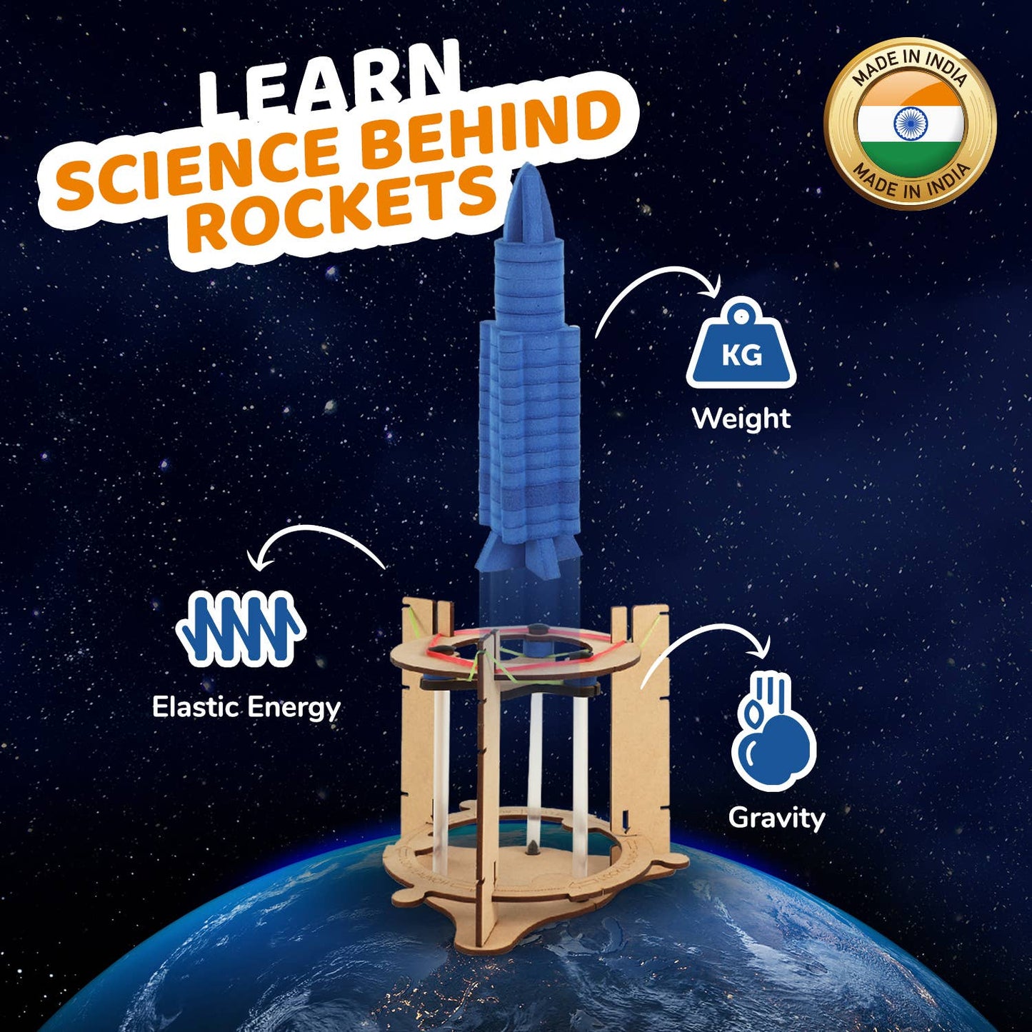 BLAST OFF SPACE ROCKET