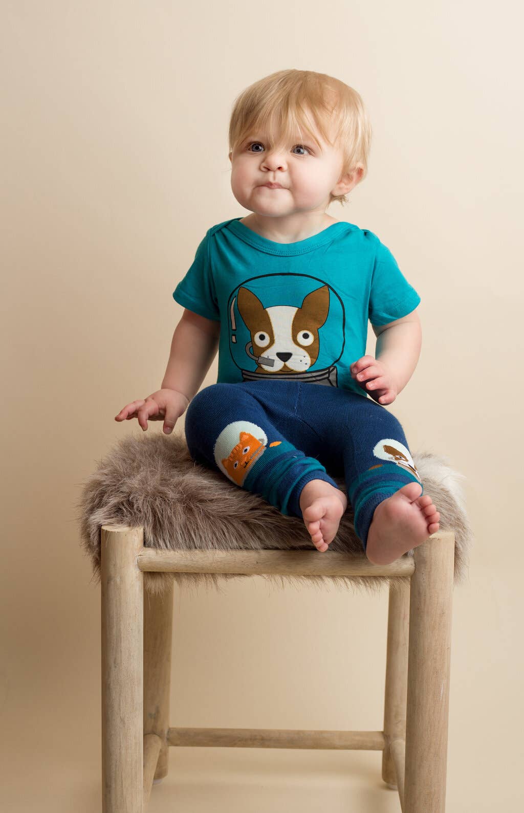 Astro Dog Baby Bodysuit: 6M