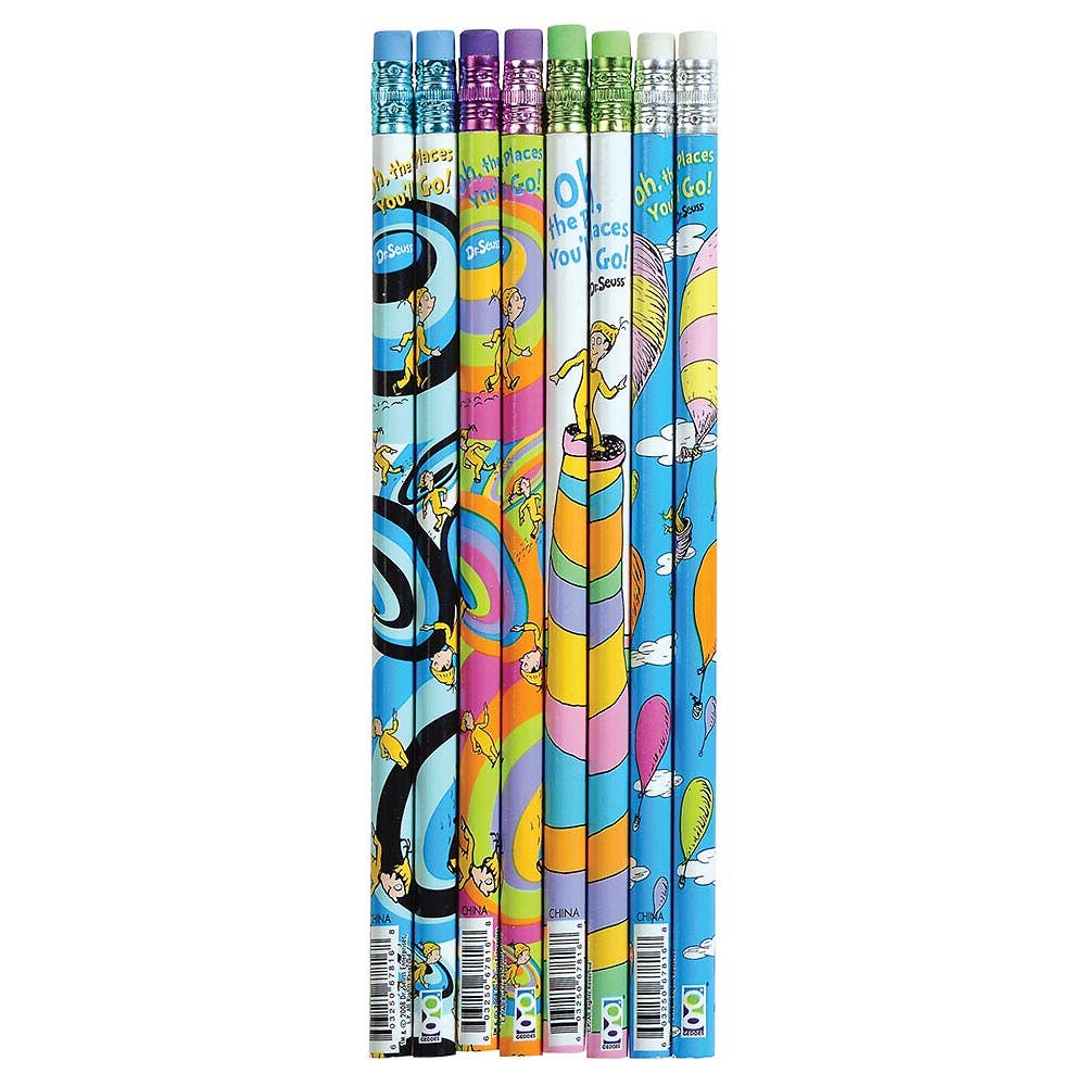 Oh the Places You Ll Go Dr Seuss Pencil  72/ds
