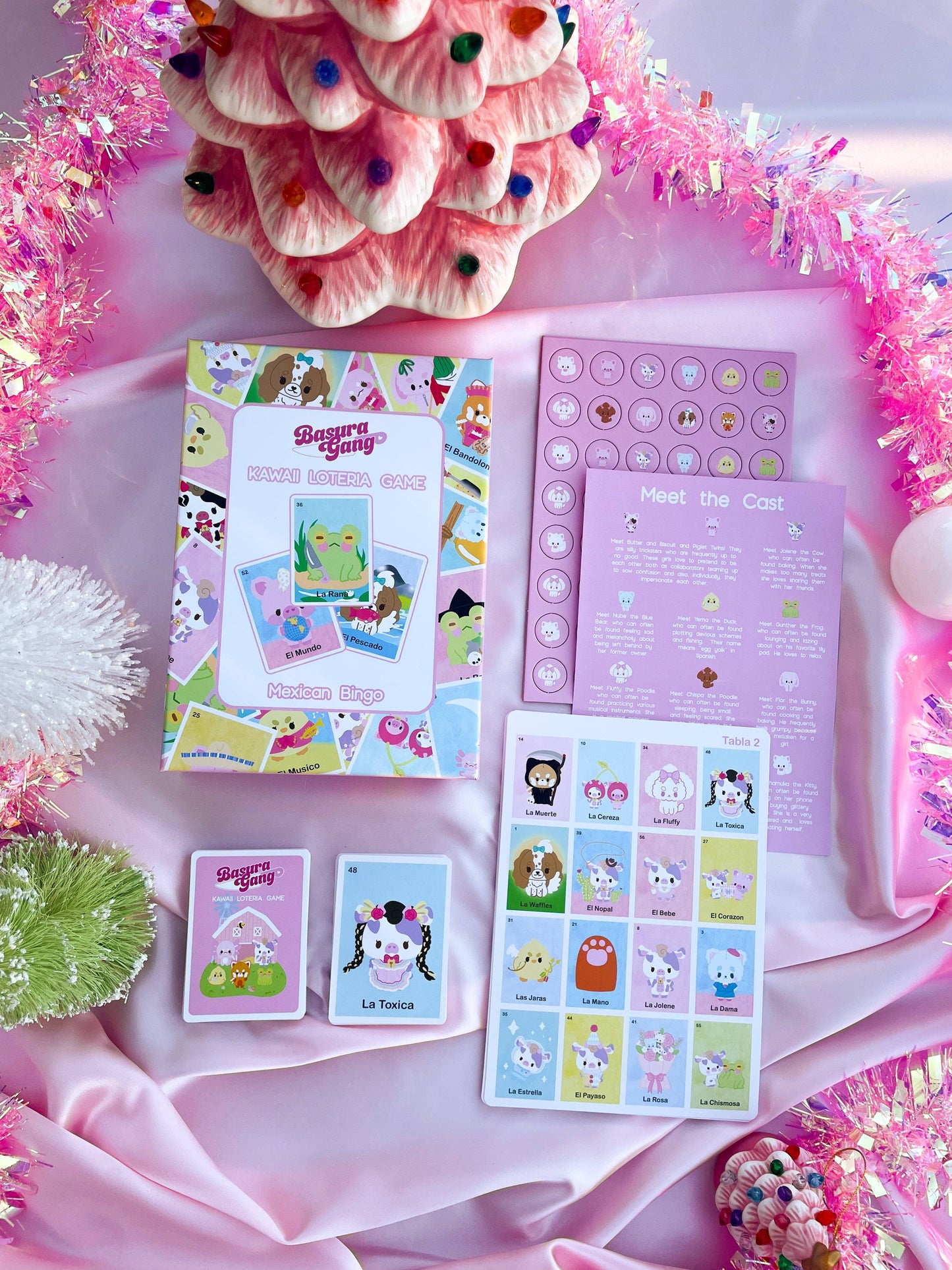 Kawaii Loteria Board Game