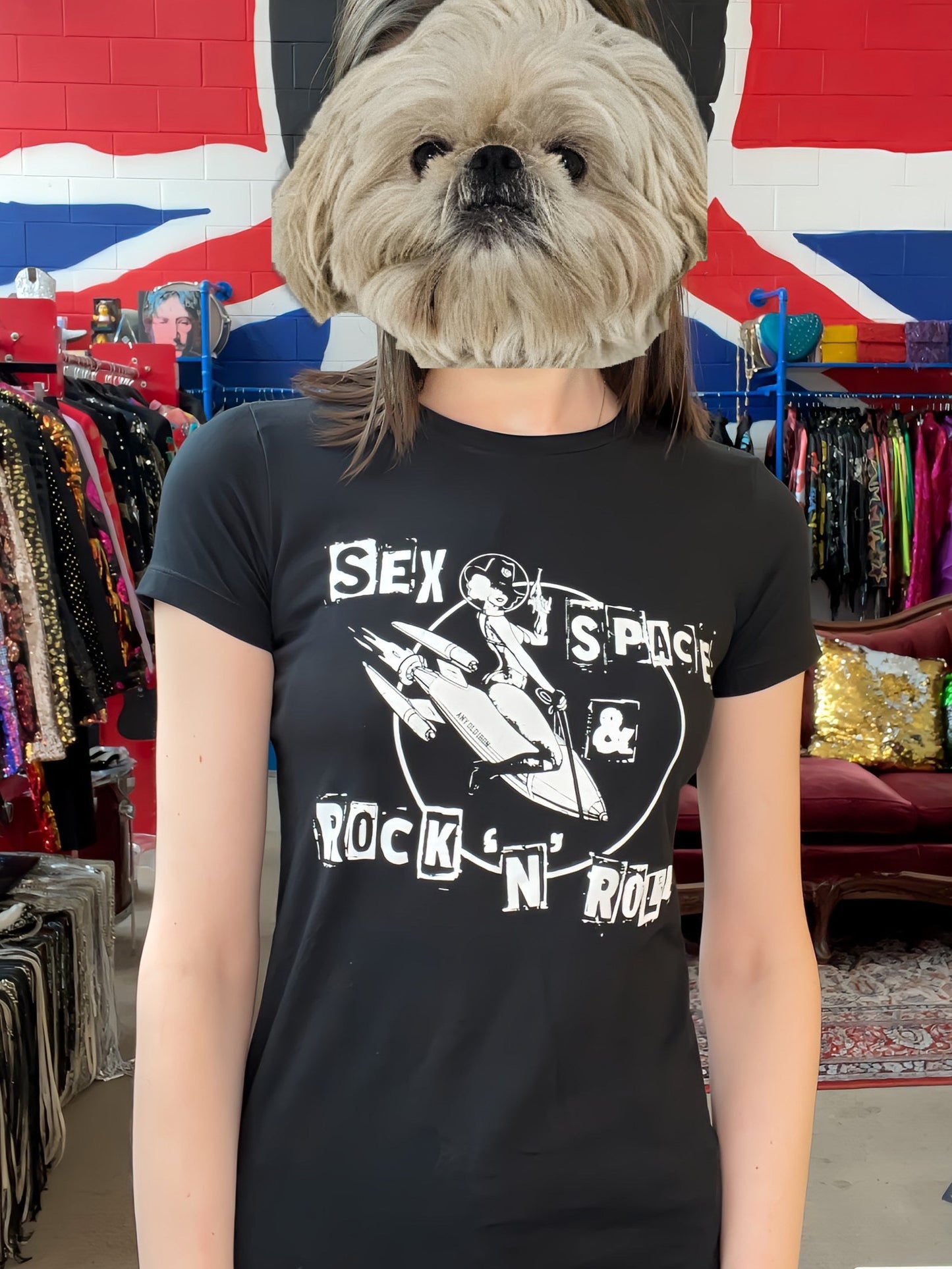 Sex Space & Rock n' Roll T-Shirt by AOI